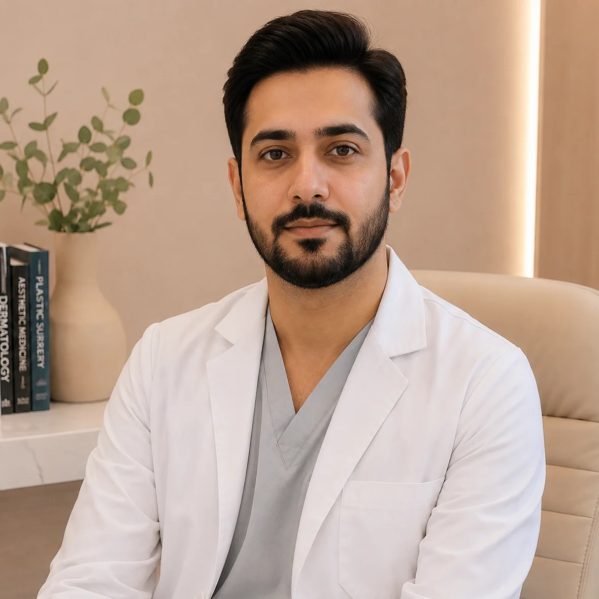 Portrait of Dr. Ahsan Riaz, Reversage aesthetic medicine specialist